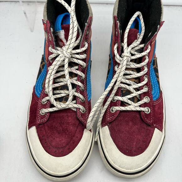 Vans Shoes Womens 6.5 SK8 HI Mte Red Hydroguard Winter Sneaker - Picture 6 of 9